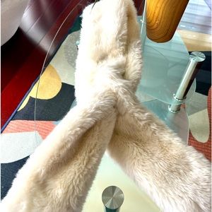 Restoration Hardware Faux Fur Scarf
